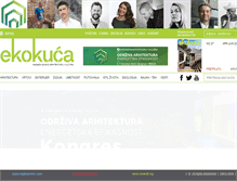 Tablet Screenshot of ekokucamagazin.com